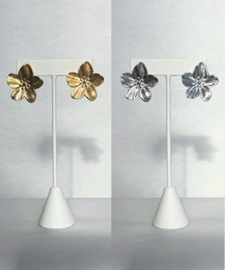 Flor Stud Earring SS