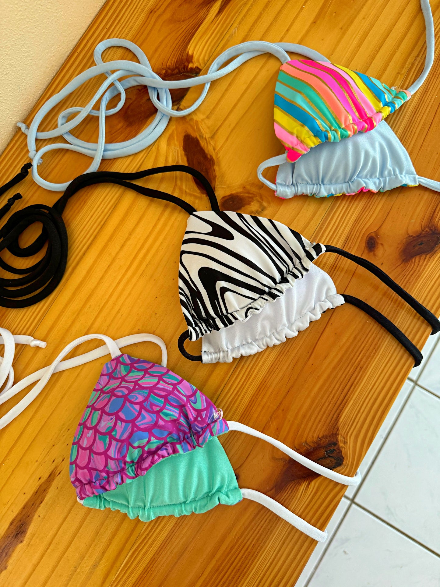 Bikini Mini Top Reversible