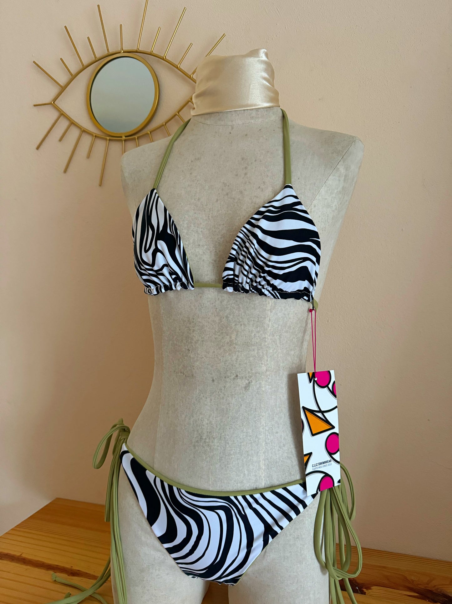 Abstract Bikini Mini Set