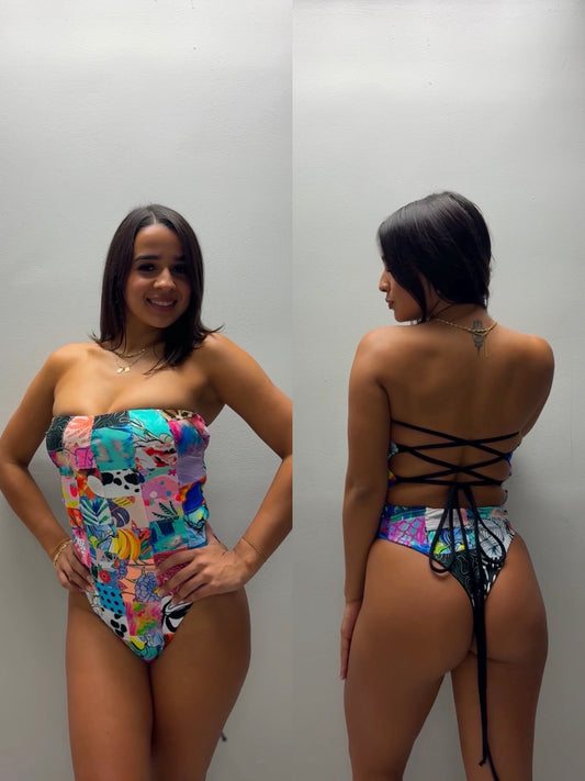 Retazos Co. '26 | Palma Monokini Reversible
