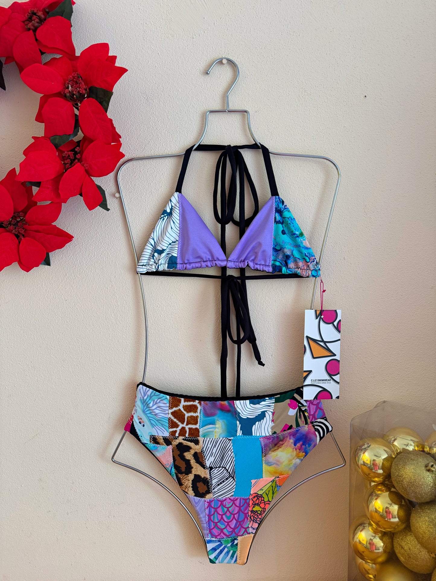 Bikini Mini Top + Lucy Bottom de Retazos