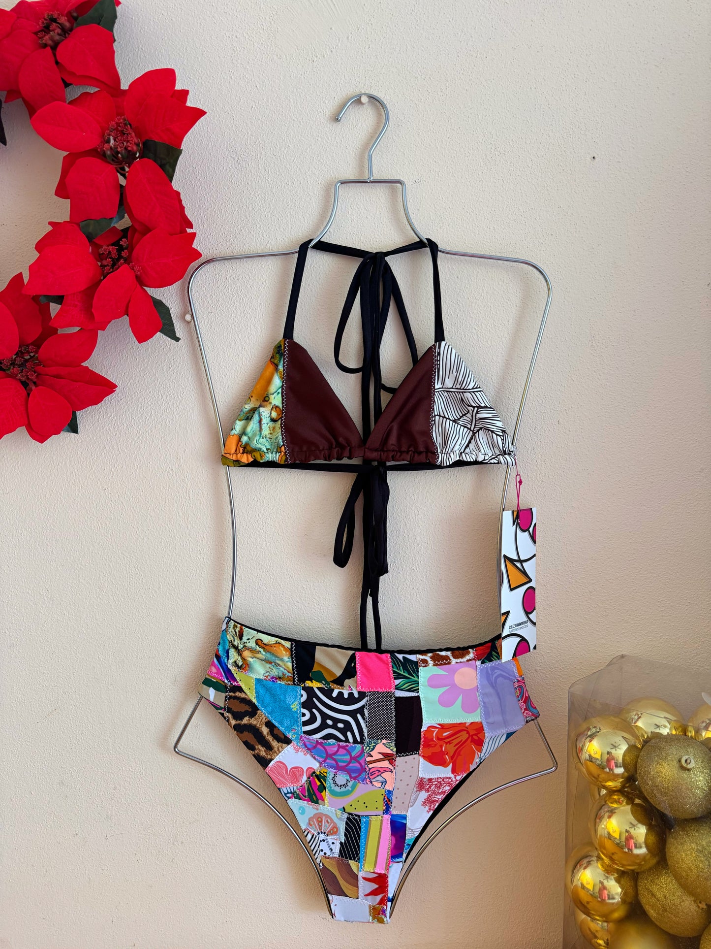 Bikini Mini Top + Lucy Bottom de Retazos