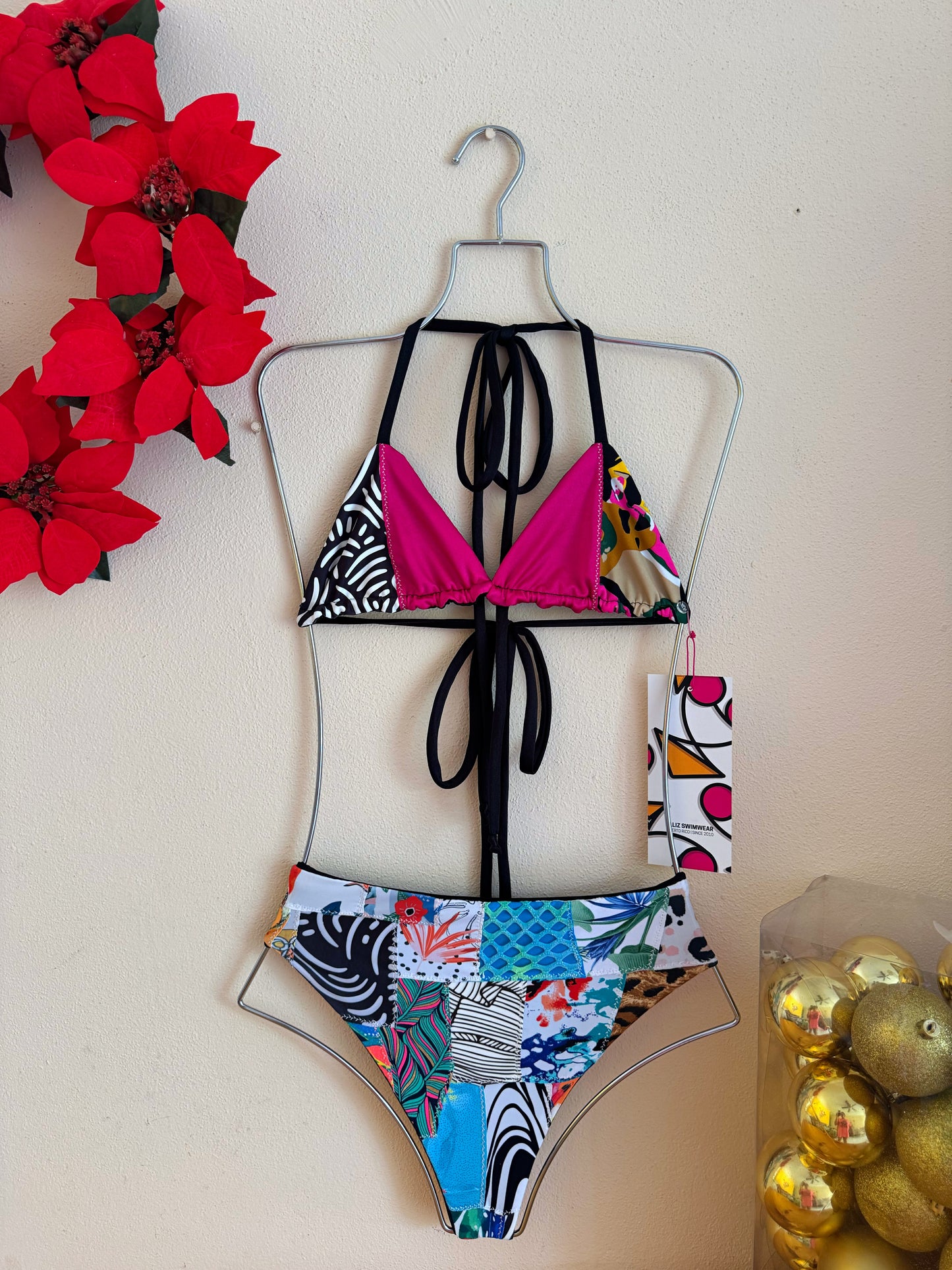 Bikini Mini Top + Lucy Bottom de Retazos