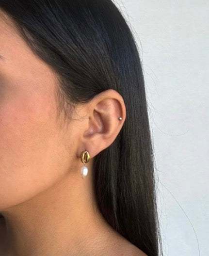 Coral Stud Earring SS