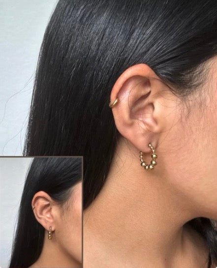Ale Hoop Earring SS