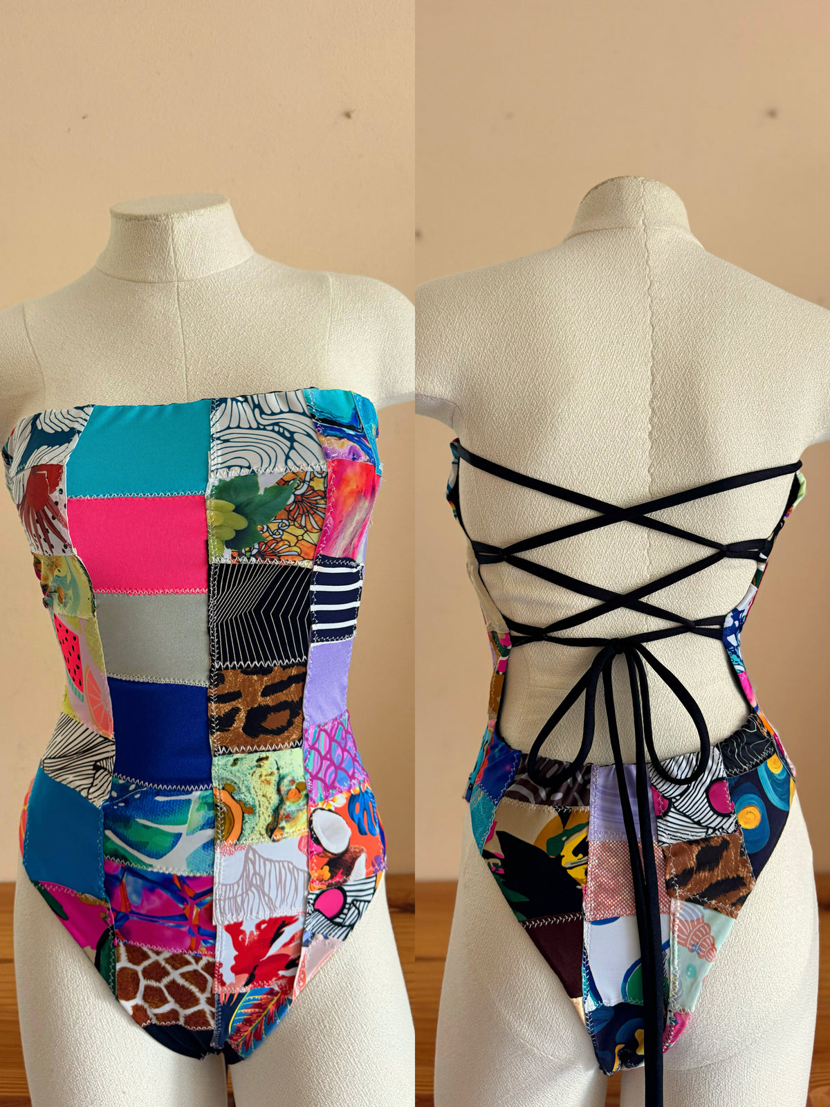 Retazos Co. '26 | Palma Monokini Reversible