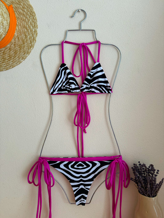 Zebra Bikini Mini Set