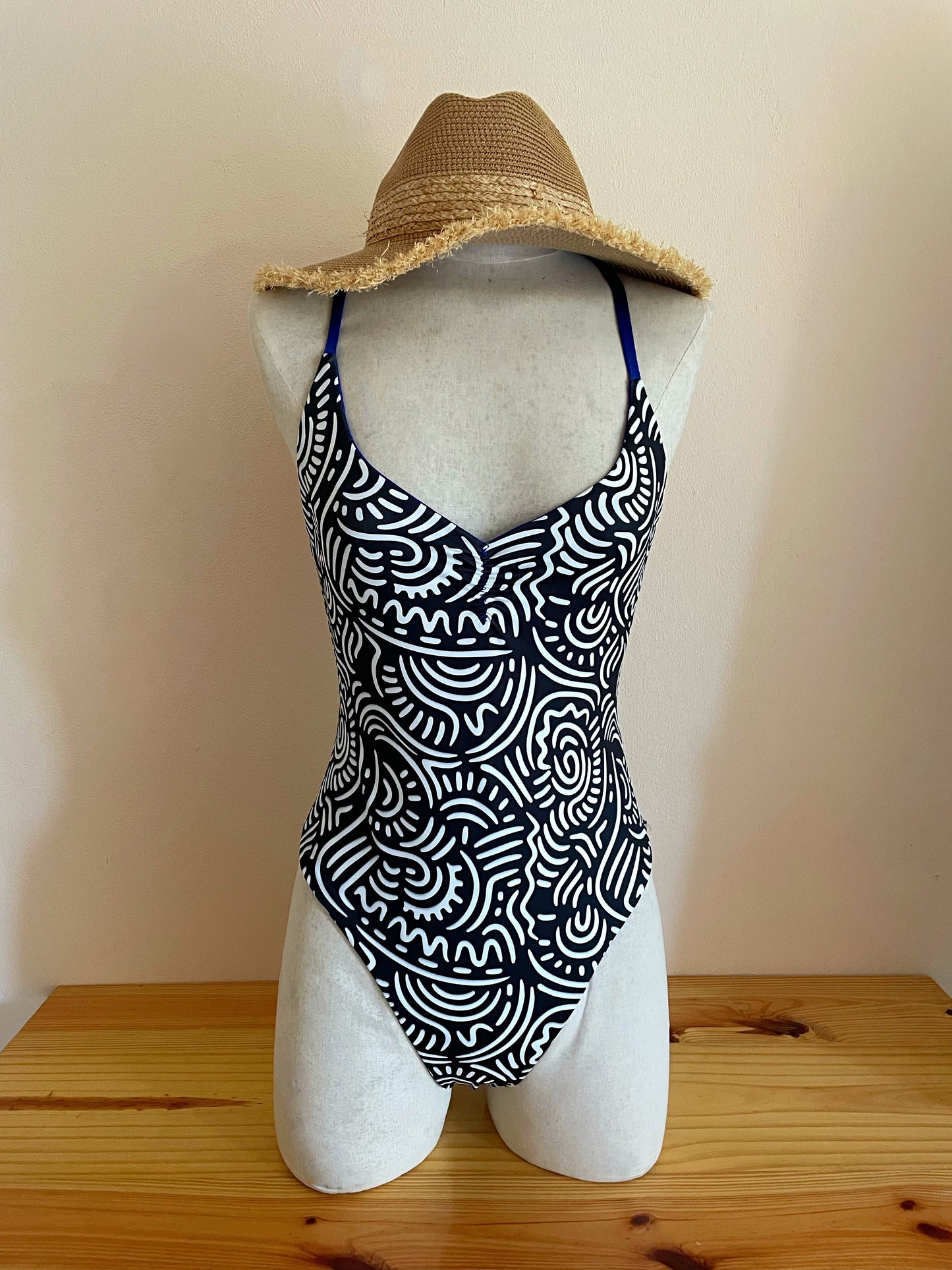 Monokini Flor Reversible