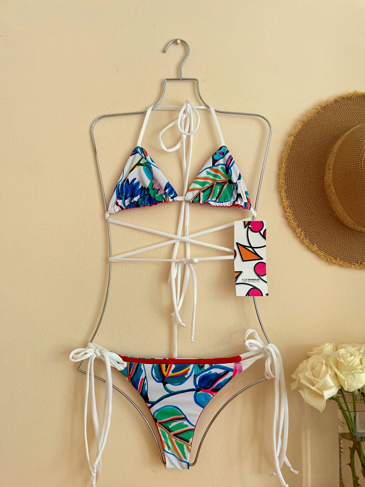 Mini conjunto de bikini de Puerto Rico